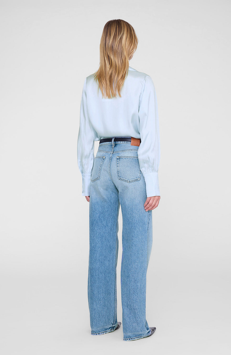 ANINE BING Bethany Shirt, Alternate, color, Pale Blue