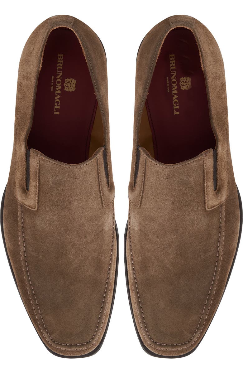 Bruno Magli Raging Loafer, Alternate, color, Dark Taupe Suede
