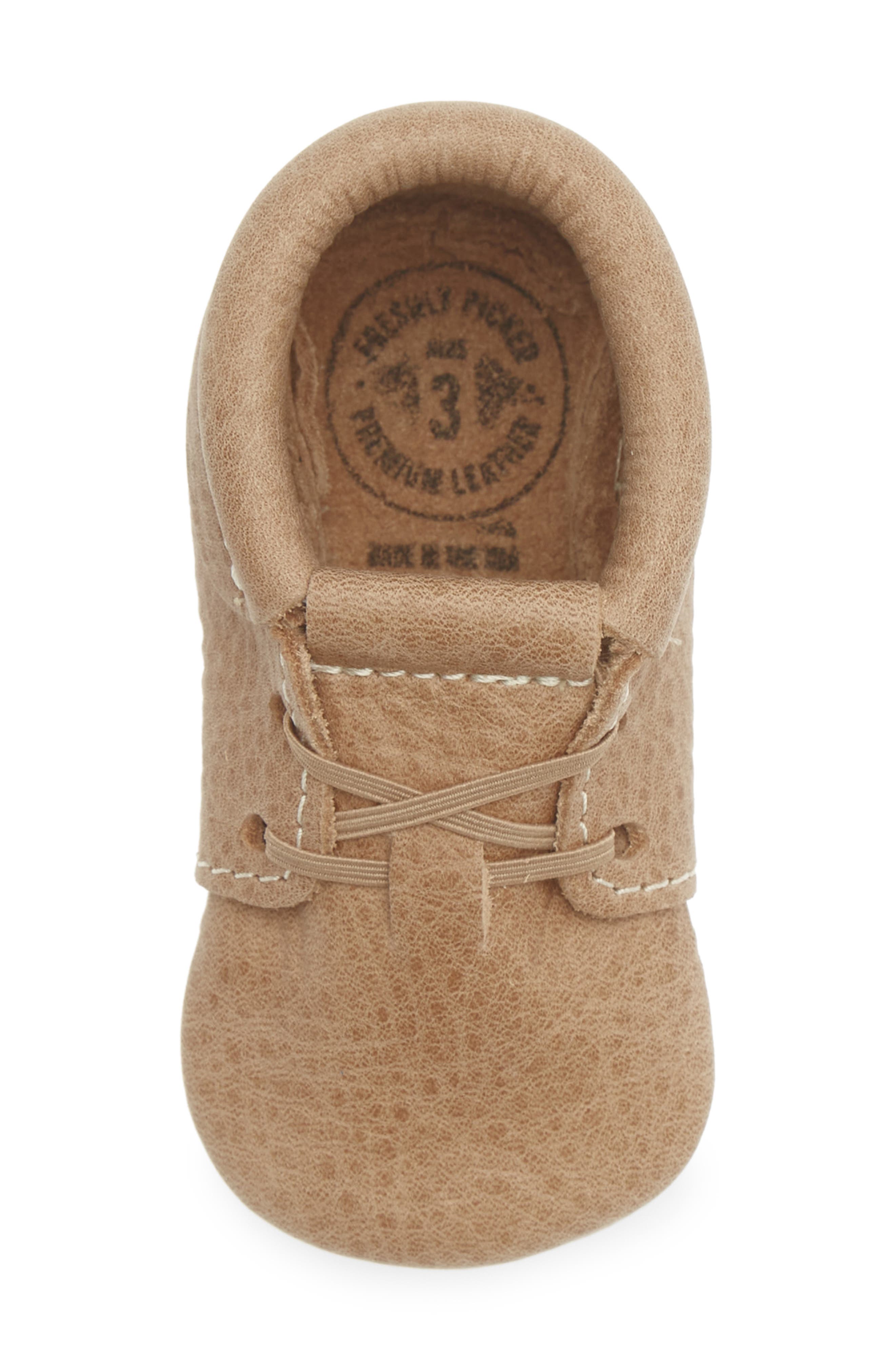 Kids' Oxford Baby Shoe, Alternate, color, WEATHERED BROWN