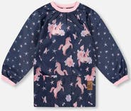 Deux par Deux Boy Unicorn Practical Durable Protective Apron