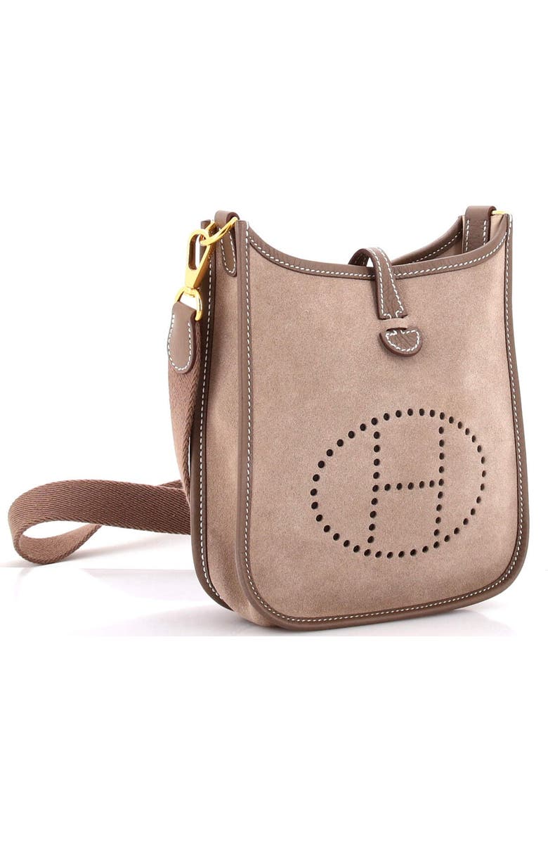 Pre-Owned Hermes Evelyne Bag Gen III Grizzly TPM, Alternate, color, Etoupe