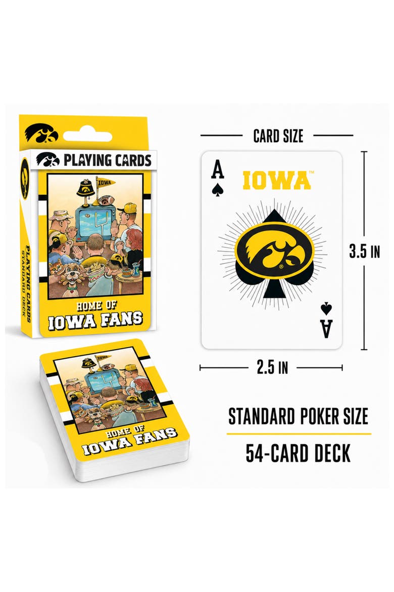 Iowa Hawkeyes Fan Deck Playing Cards, Alternate, color, Multicolor