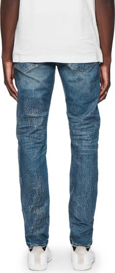 Tiled Overlay Shimmery Skinny Jeans