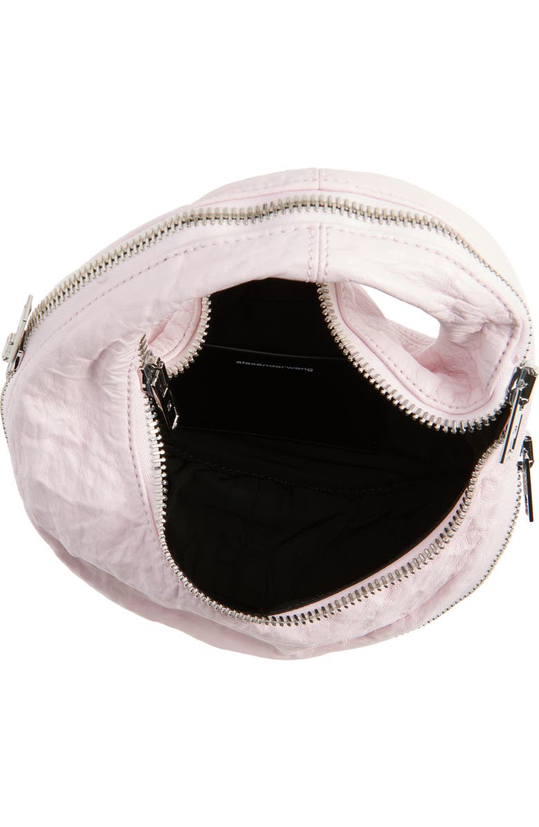 Alexander Wang Mini Twist Memory Leather Handbag, Alternate, color, Light Pink