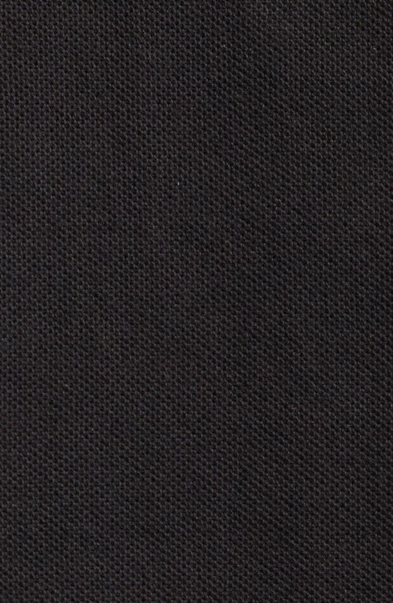 Moncler Cotton Piqué Polo, Alternate, color, Black