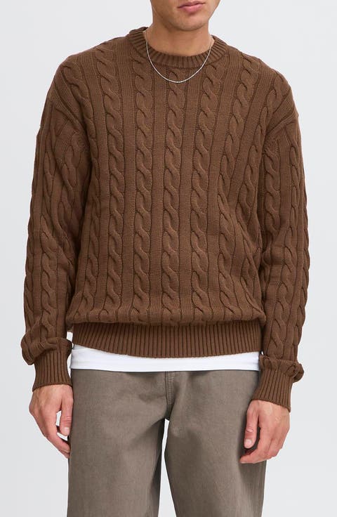 Malcolm Cable Knit Sweater