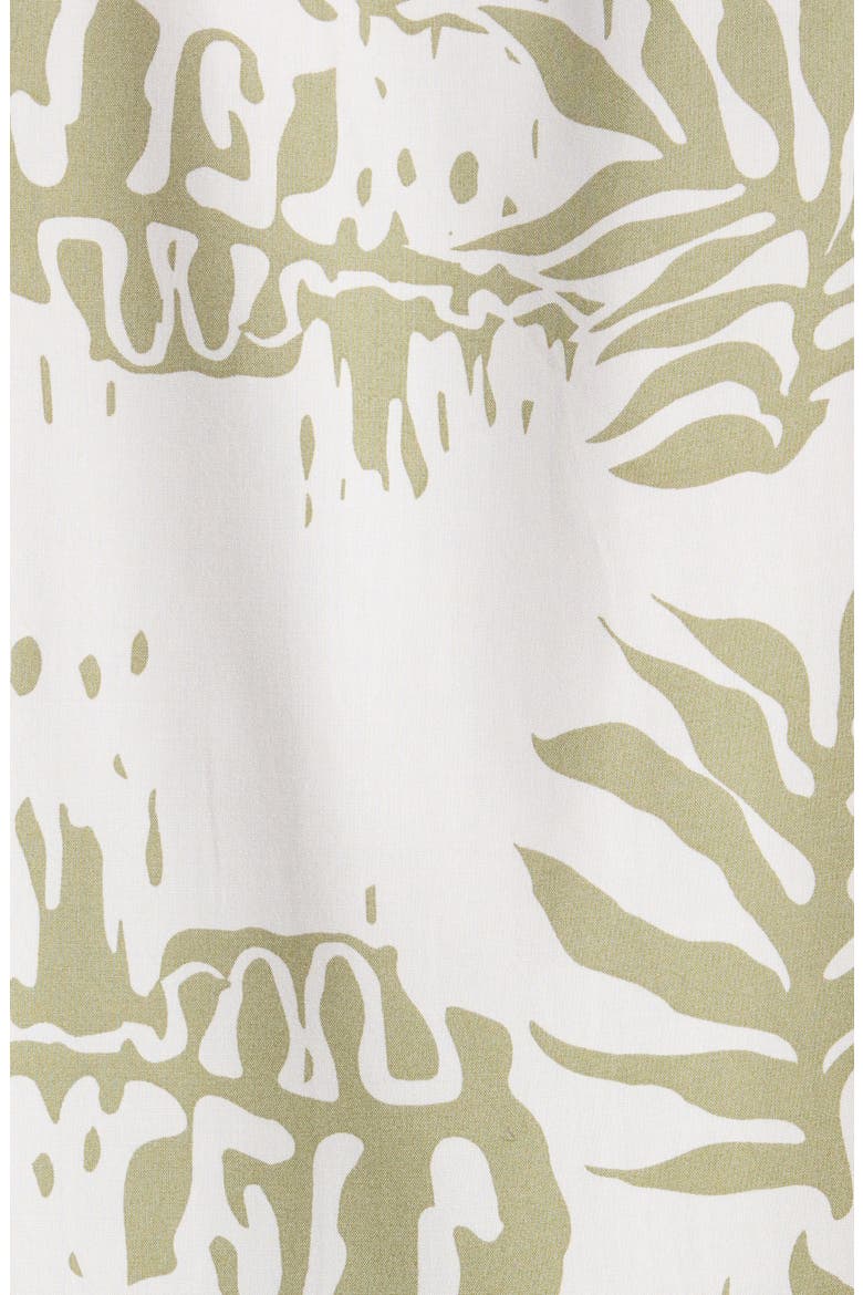 Van Doren Print Camp Shirt, Alternate, color, SOFT SAGE