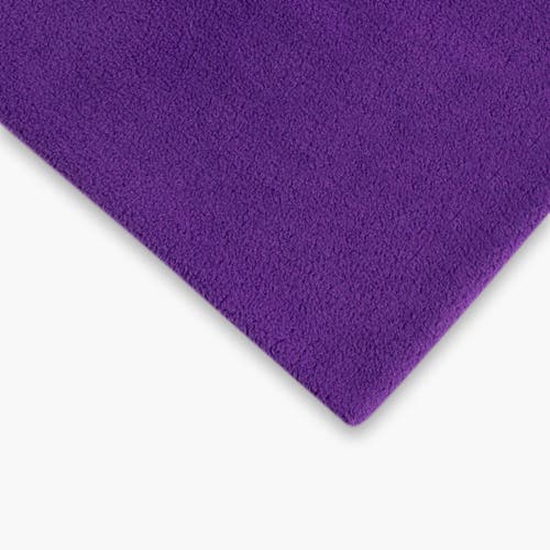 Turtle Fur Double-layer Fleece Neck Warmer In Purple