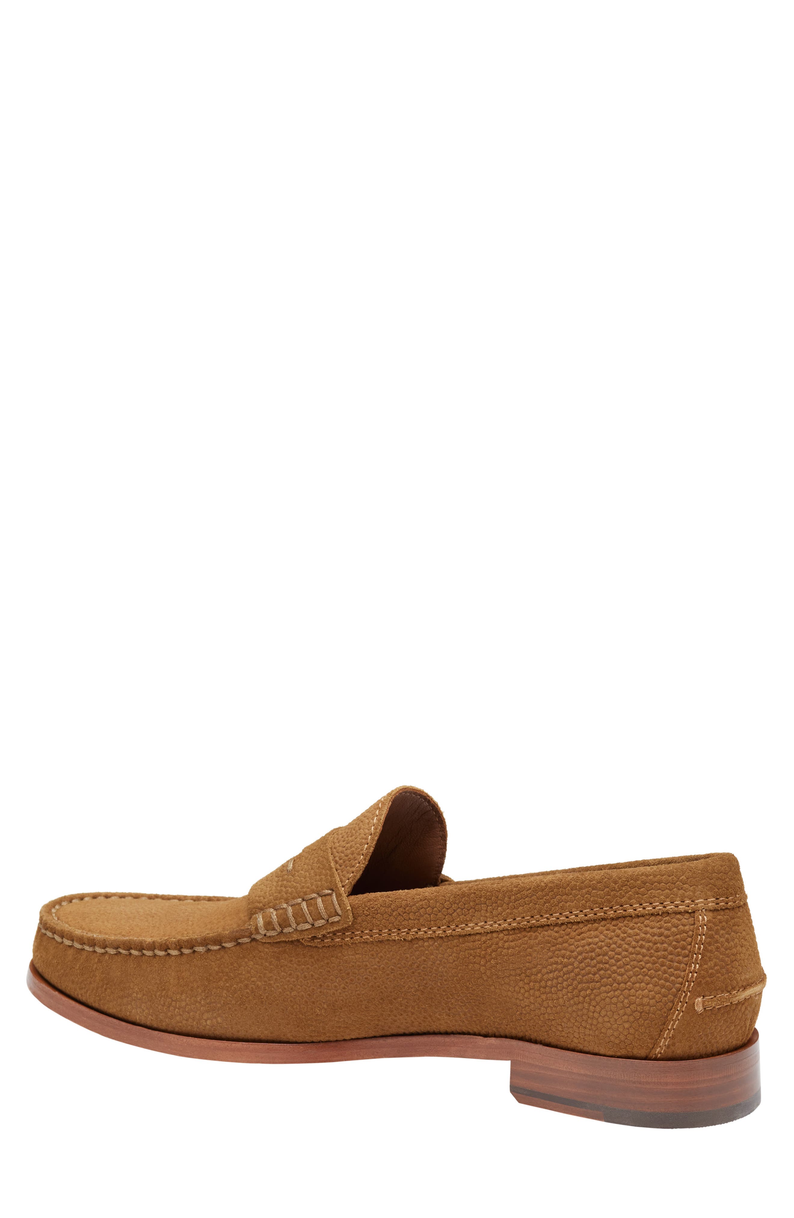 Johnston 
Murphy Baldwin Penny Loafer, Alternate, color, Snuff English Suede