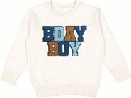 Sweet Wink Birthday Boy Patch Sweatshirt
