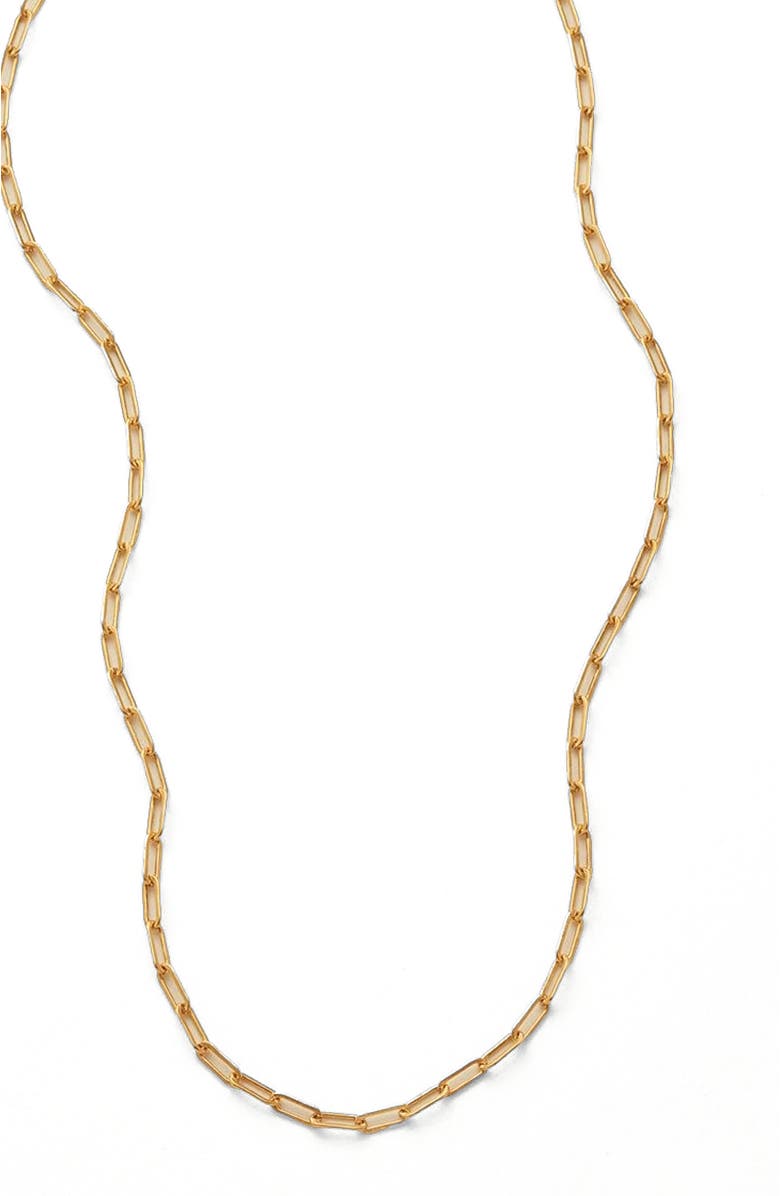 MADE BY MARY Jude Chain Necklace, Main, color, Gold Filled