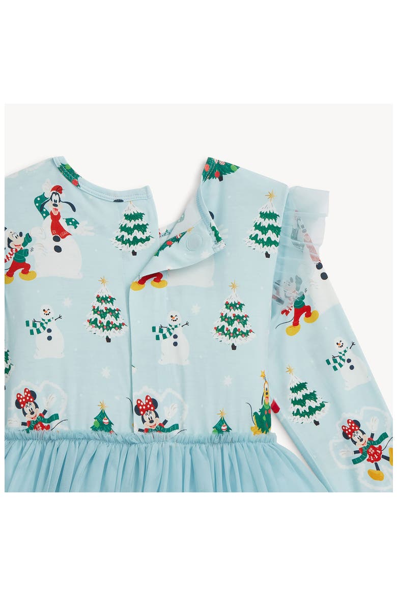 Kids' Snow Excited Magnetic Long Sleeve Tulle Dress, Alternate, color, SNOWE