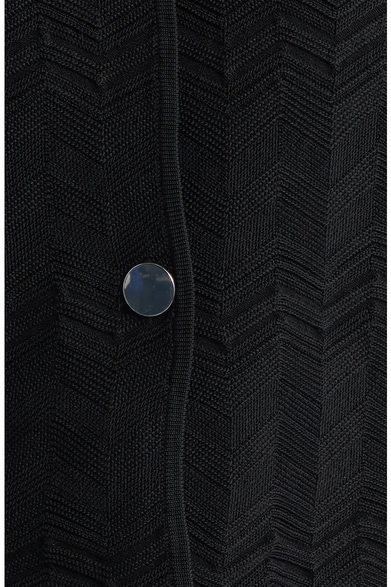 Zigzag Pointelle Cardigan, Alternate, color, ANNE BLACK
