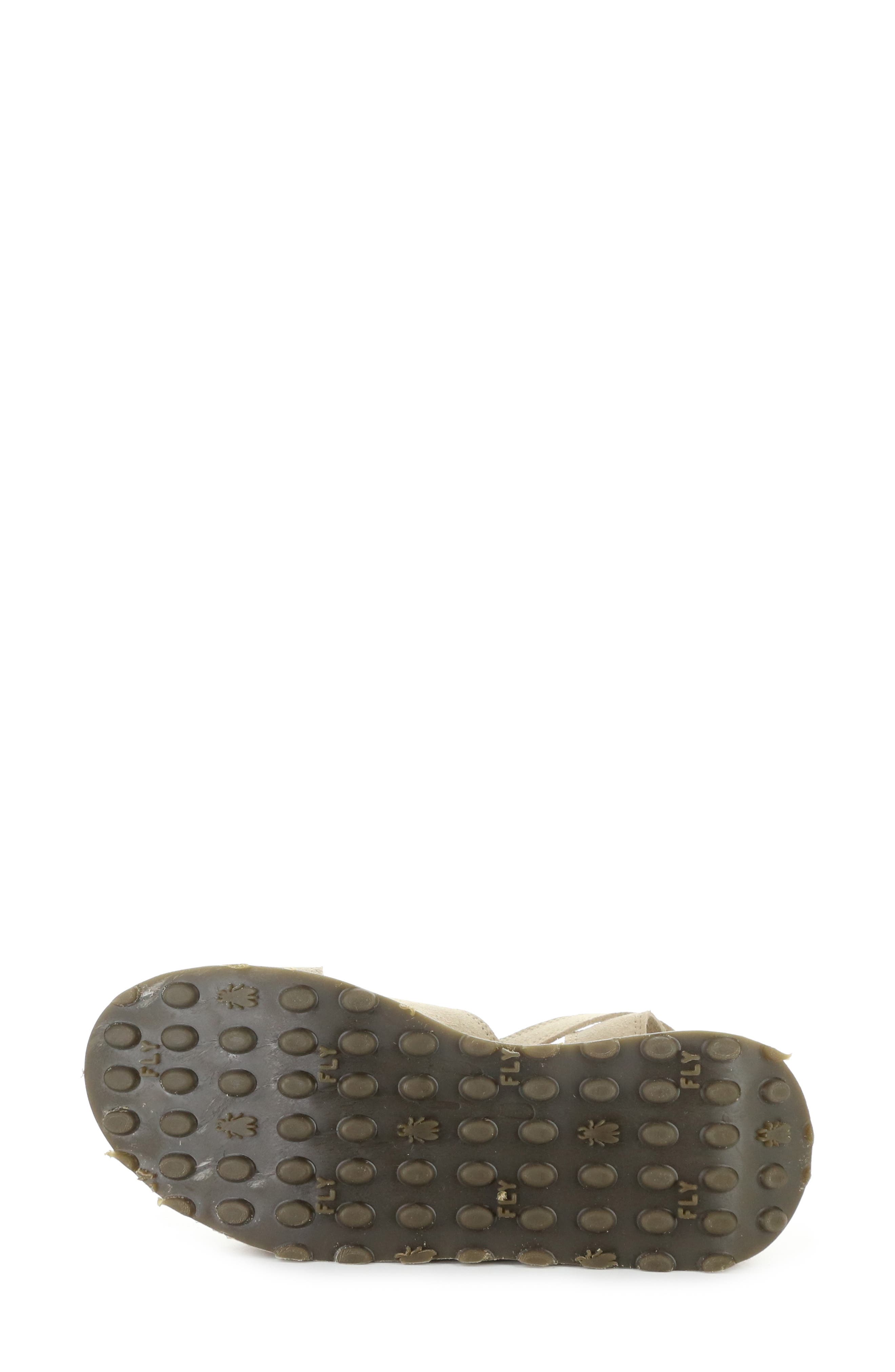 Fly London Dony Platform Wedge Sandal, Alternate, color, Taupe