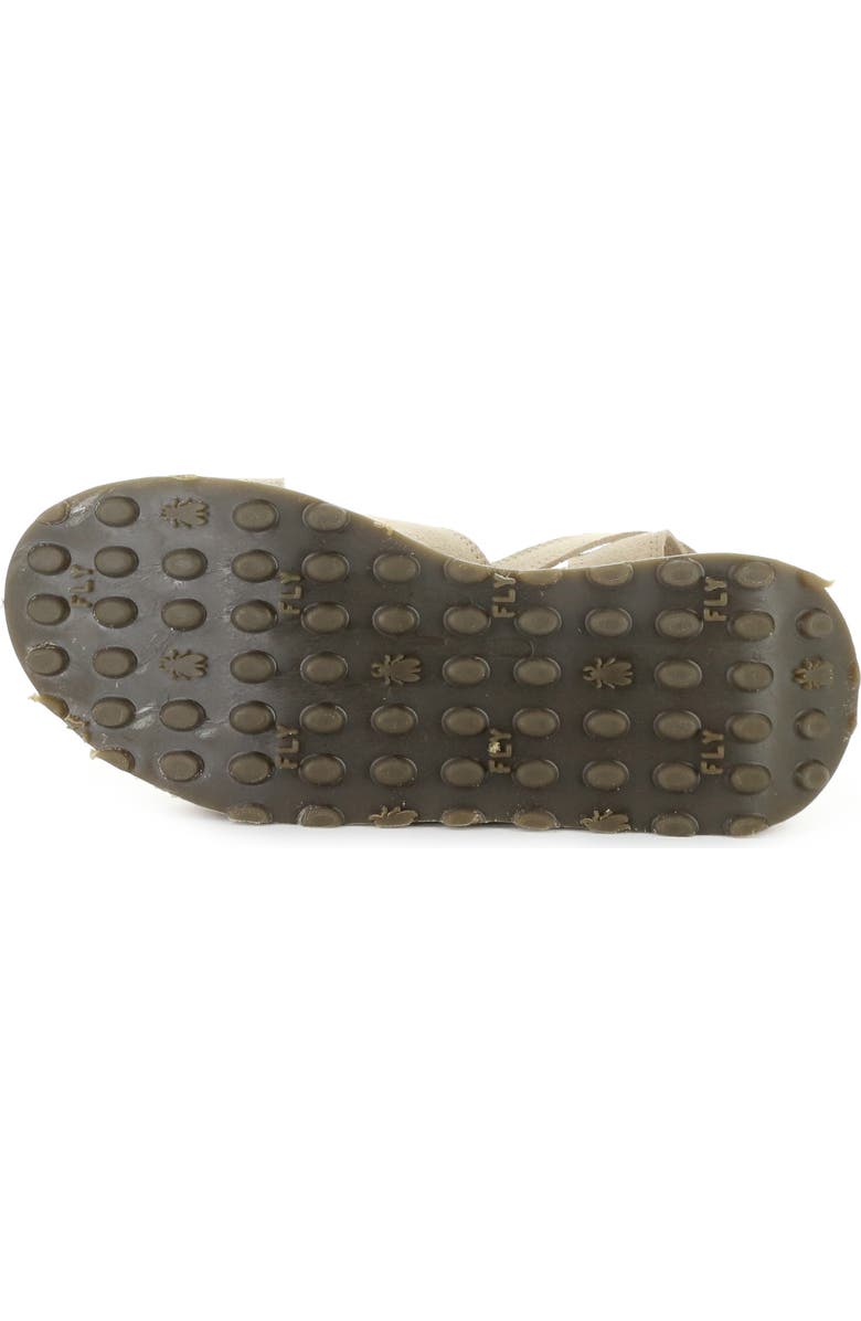 Fly London Dony Platform Wedge Sandal, Alternate, color, Taupe