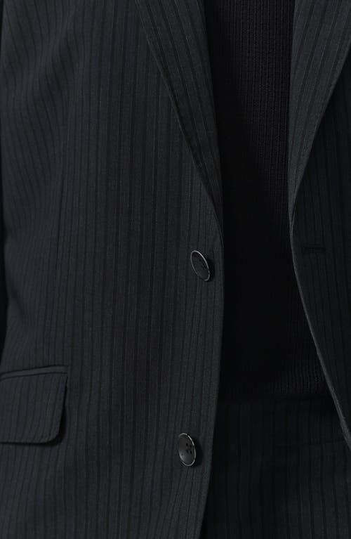 Rag & Bone Men's Butler Tonal Pinstripe Blazer In Black