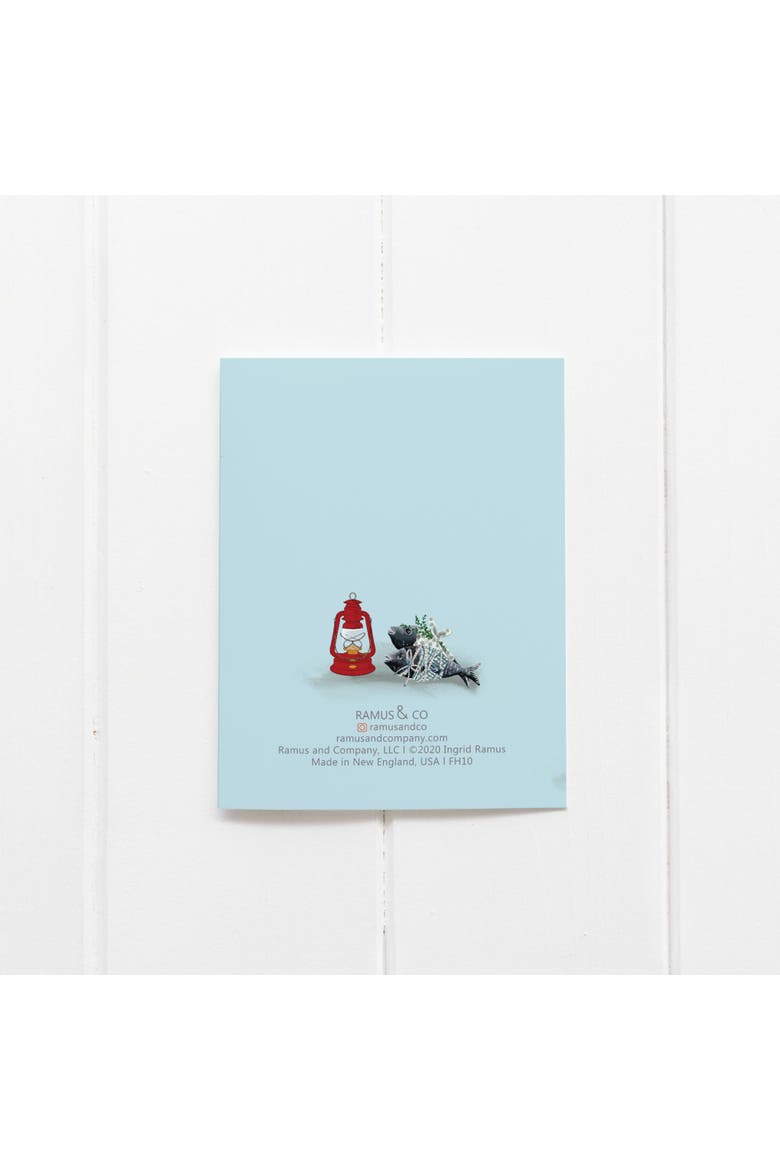 Winter/Holiday Greeting Cards "Santa Fisherman", Alternate, color, Multi-Pack