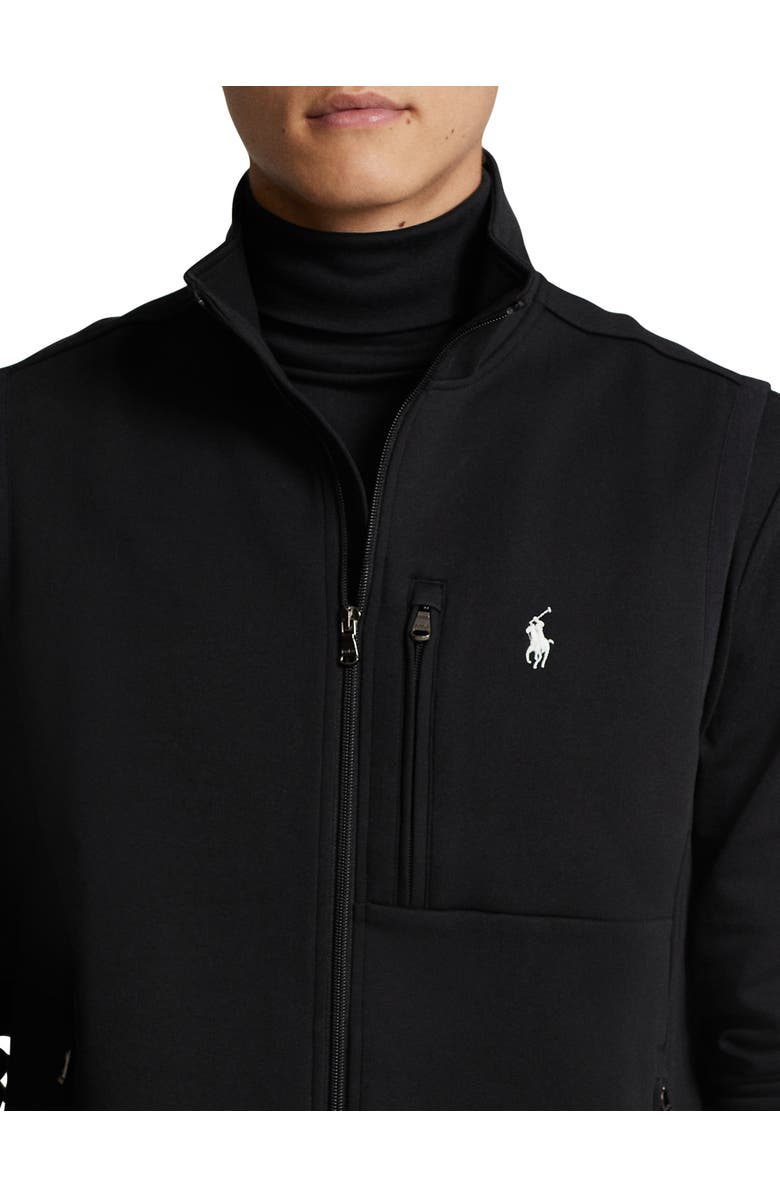 Polo Ralph Lauren Big & Tall Double-Knit Tech Vest, Alternate, color, Polo Black
