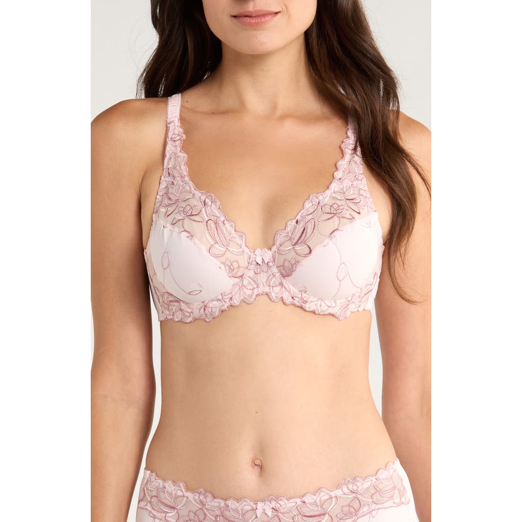 Hunkemoller Hunkemöller Diva Nonpadded Underwire Bra In Purple