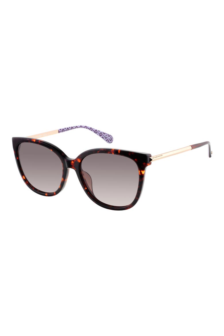 britton 55mm square sunglasses, Alternate, color, 0086-HA