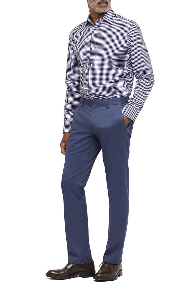 Weekday Warrior Tailored Fit Stretch Pants, Alternate, color, RAVEN GREY