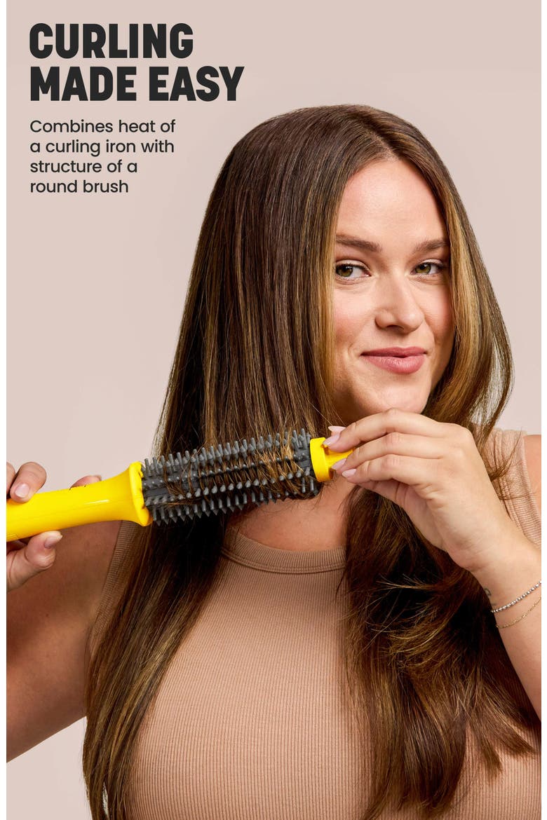 The Curl Party Heated Curling Round Brush, Alternate, color, NO COLOR