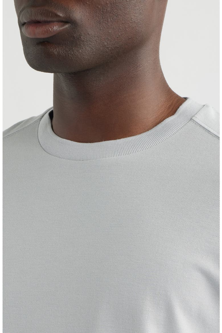 Cotton T-Shirt, Alternate, color, PEARL BLUE