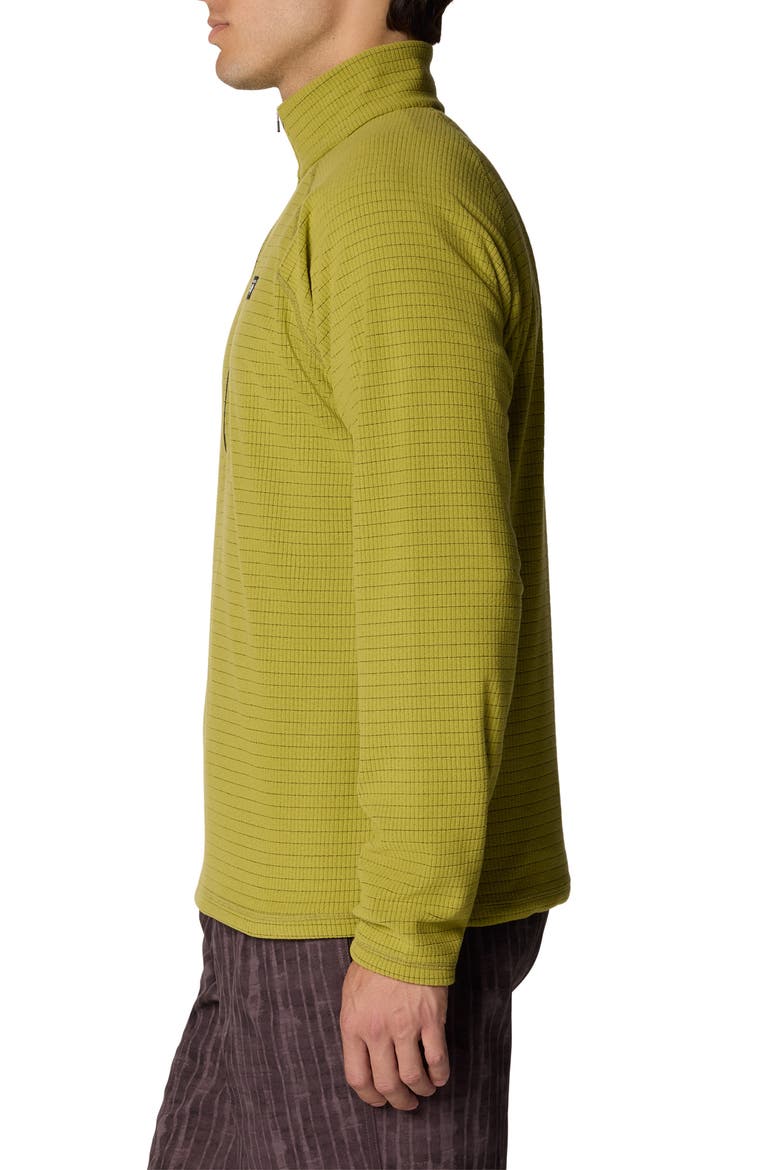 Summit Grid Half-Zip, Alternate, color, BRIGHT FATIGUE