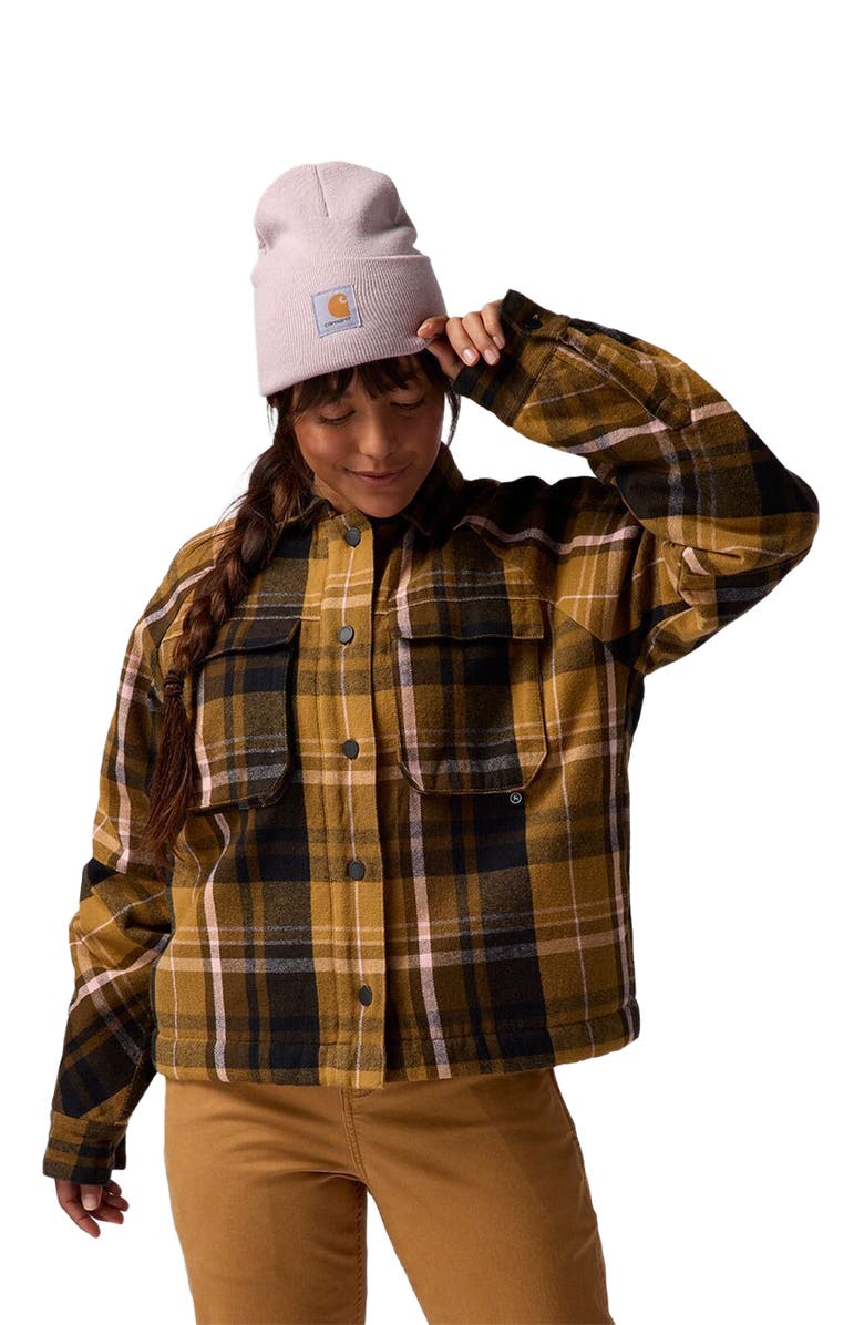 Backcountry Venture Pile-Fleece Lined Flannel Jacket - Women
s, Main, color,