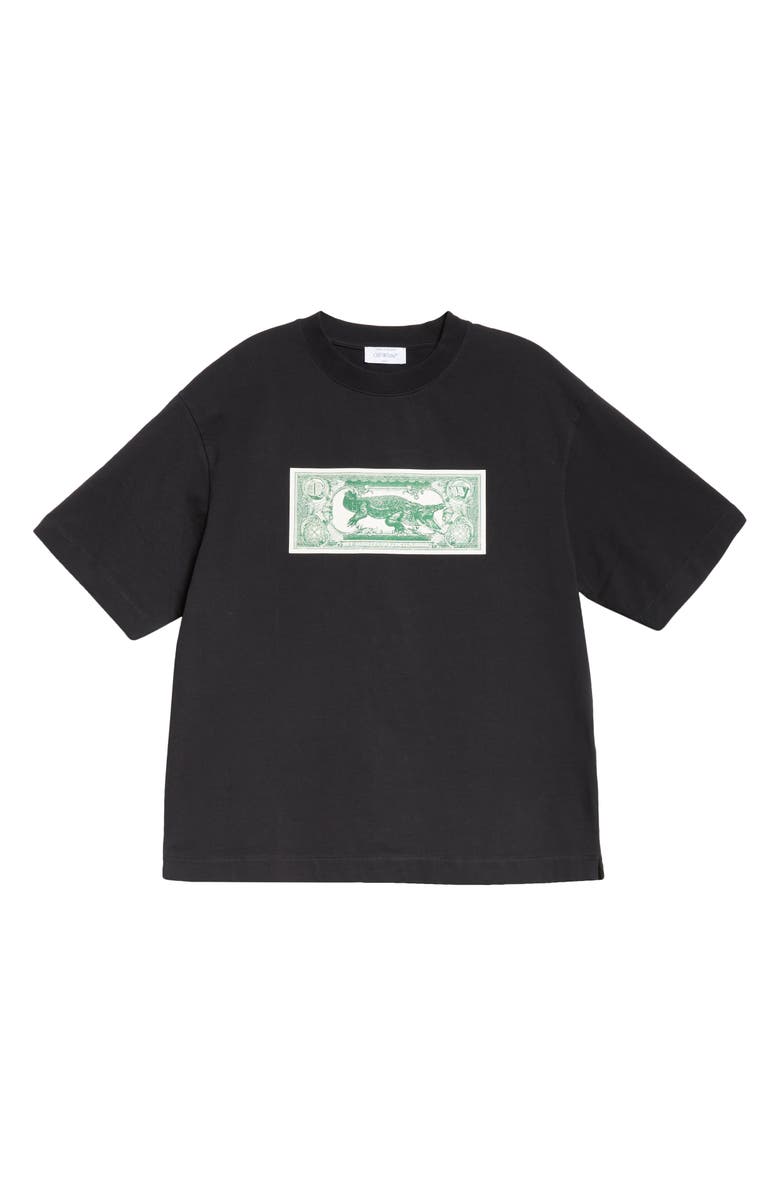 Off-White Banknote Arrow Skate Graphic T-Shirt, Alternate, color, 