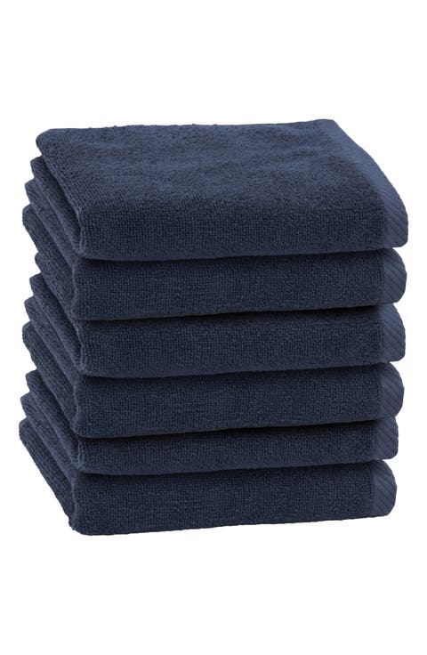 6-Pack Ediree Cotton Fingertip Towel Set