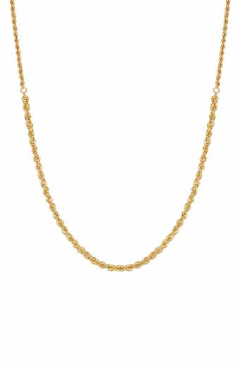 Bony Levy 14K Gold Rope Chain Necklace