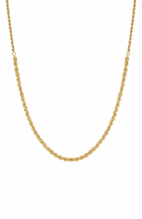 Bony Levy 14K Gold Rope Chain Necklace