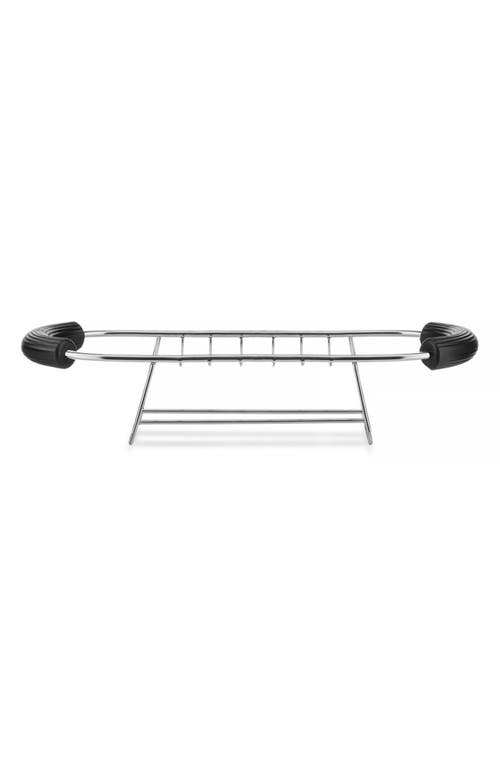 Alessi Plissé Toaster In Black