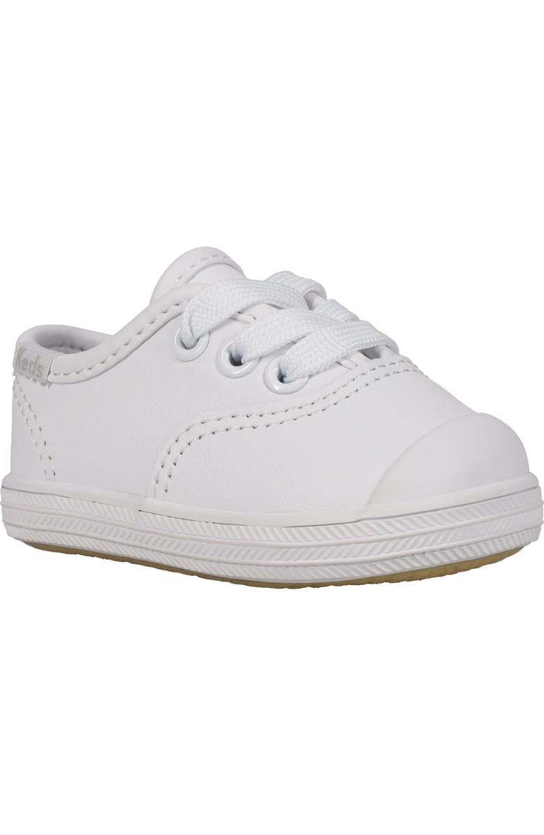Keds<sup>®</sup> Kids' Champion Cap Toe Crib Shoe, Main, color,
