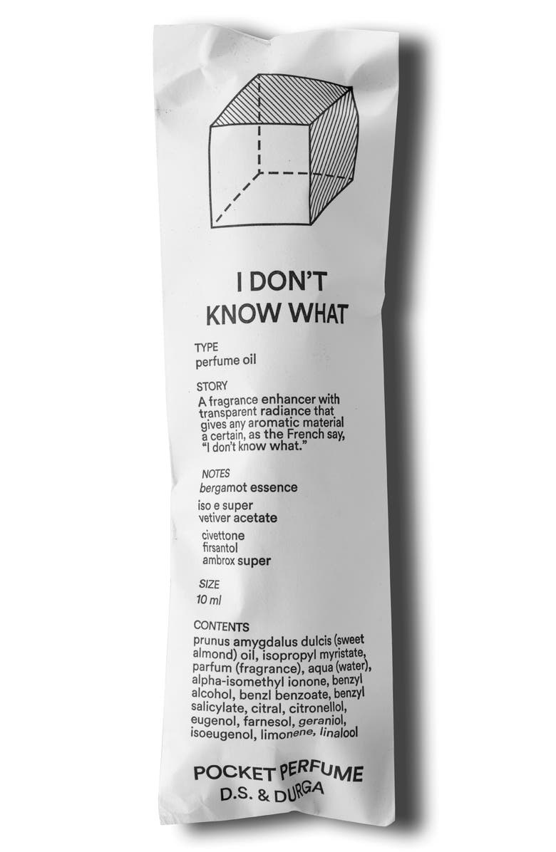 I Don't Know What Fragrance Enhancer