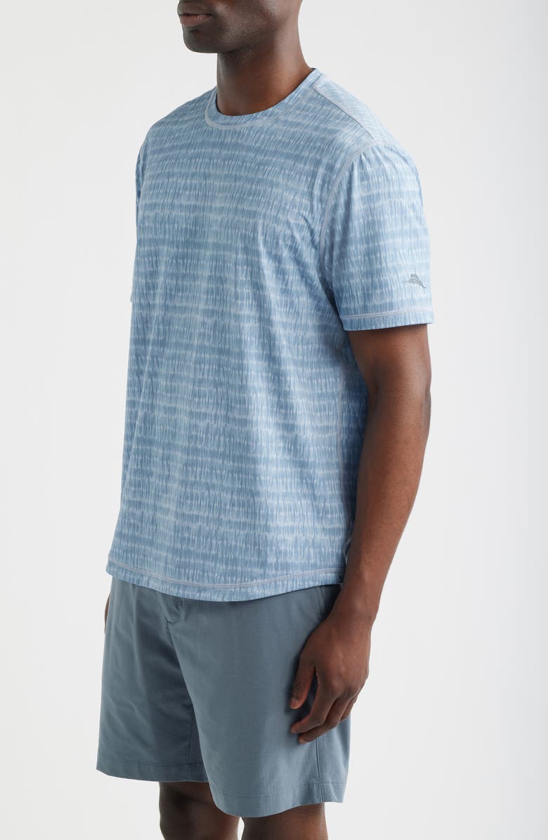 Tommy Bahama Wave Break Flip Reversible Performance T-Shirt, Alternate, color, Tidal Tempest