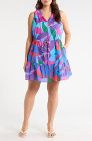 SUGARLIPS Vemmy Abstract Itzel Sleeveless Dress