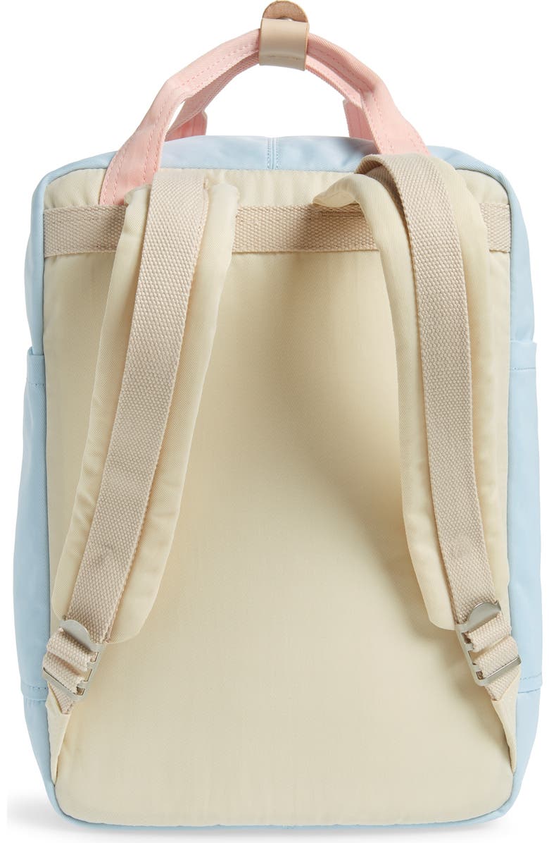 Doughnut Macaroon Colorblock Backpack, Alternate, color,