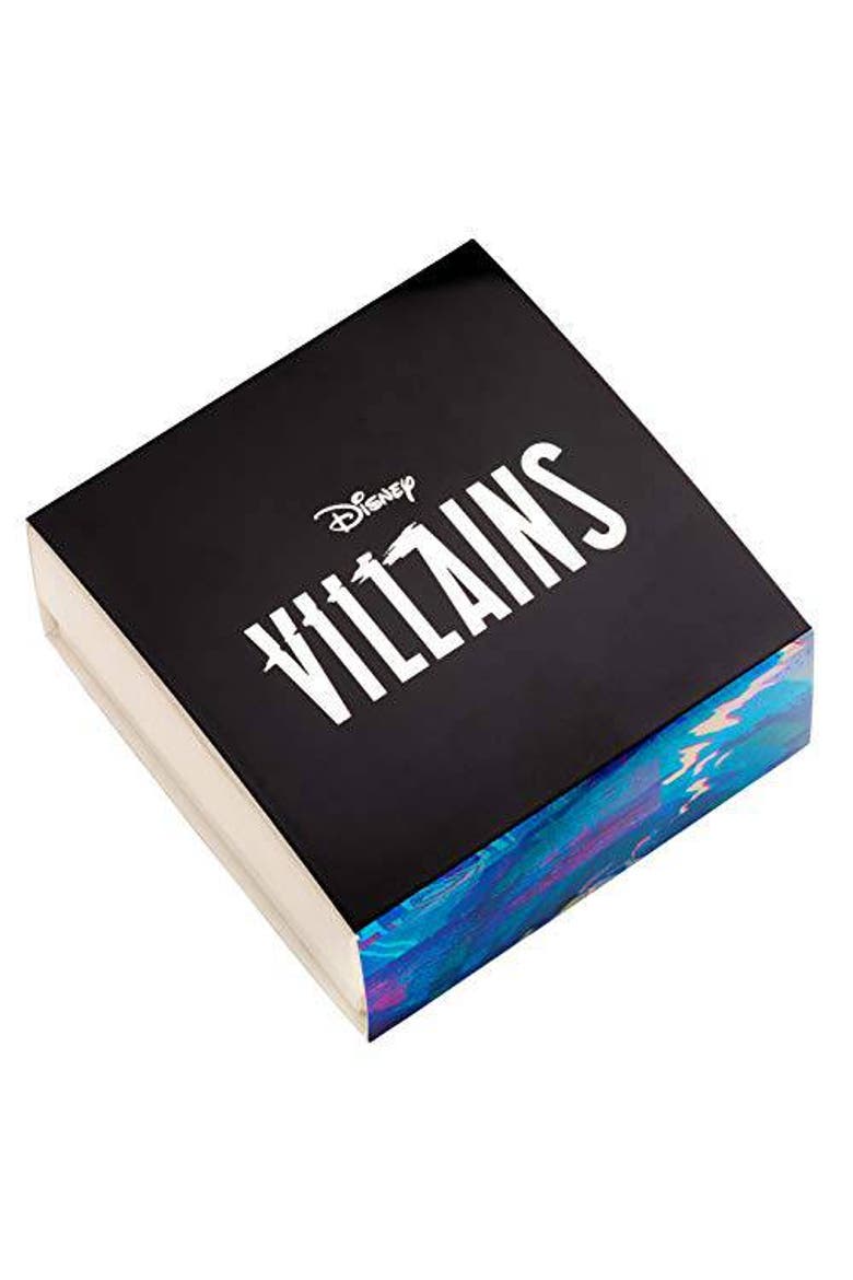 Villains Queen of Hearts Necklace, 18", 18k Gold Flash-Plated Sterling Silver, Alternate, color, Multi