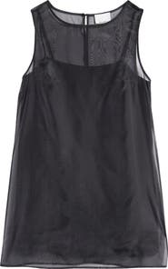 Reformation Vina Sheer Overlay Minidress