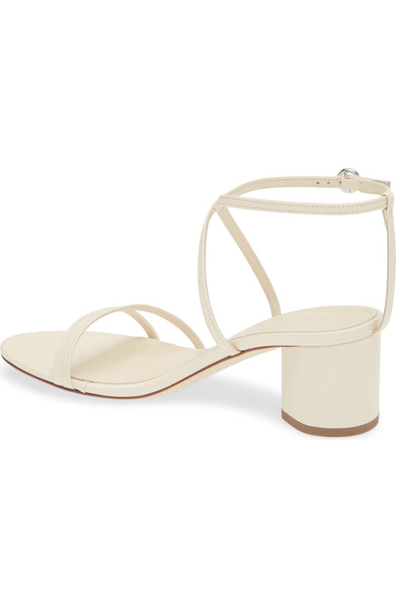 aeyde Mirella Sandal, Alternate, color, Creamy