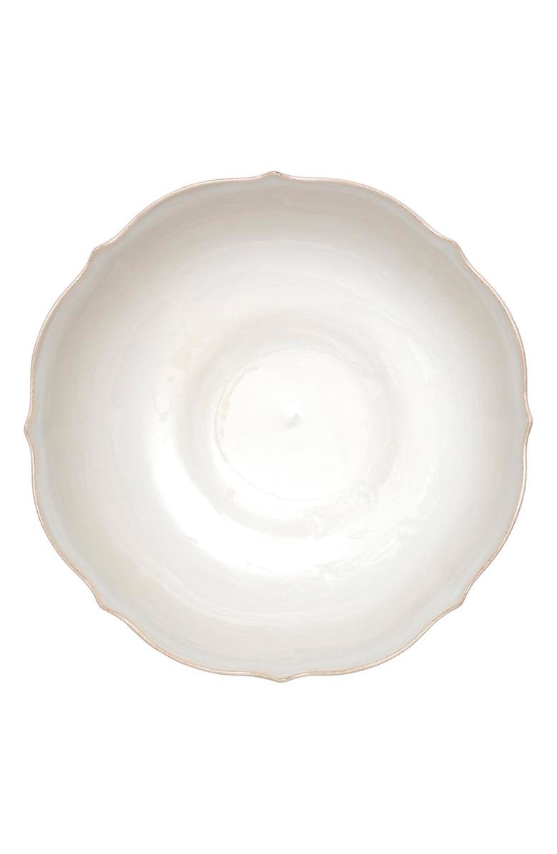 Juliska 'Berry and Thread' Footed Fruit Bowl, Alternate, color, Whitewash