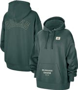 Jordan Brand Women's Jordan Brand  Green Milwaukee Bucks Courtside Statement Edition Oversize Pullover Hoodie