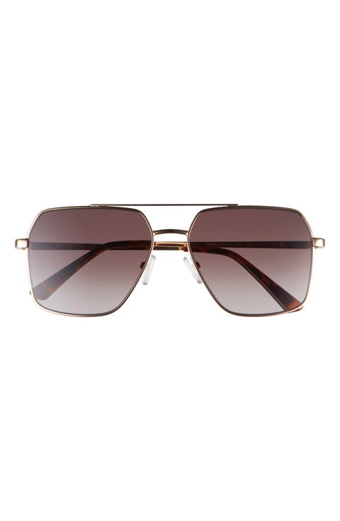 58mm Square Sunglasses