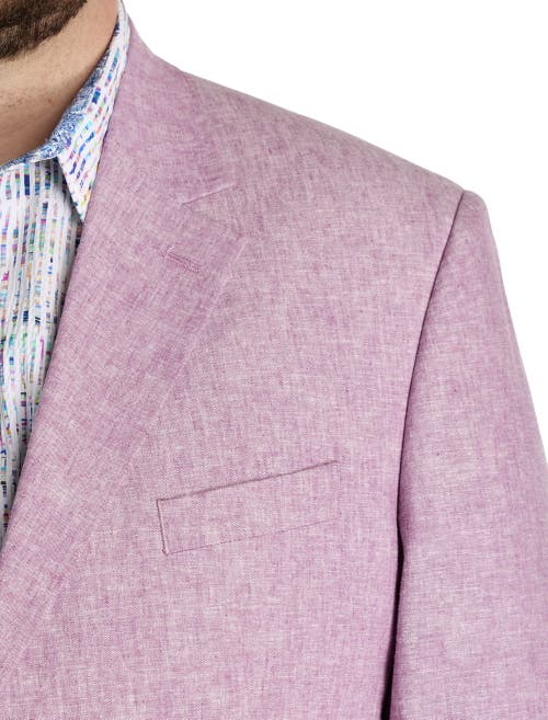 Oak Hill By Dxl Big & Tall Jacket-relaxer Linen-blend Sport Coat