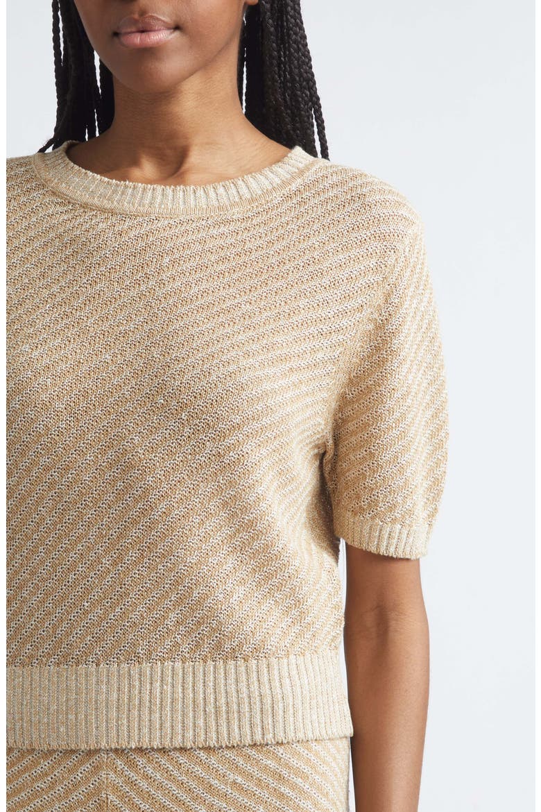 Merryn Short Sleeve Sweater, Alternate, color, DRIFTWOOD
