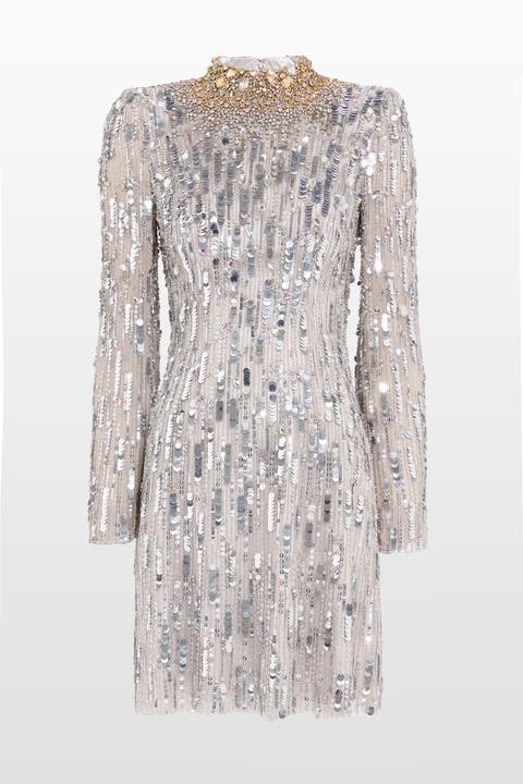 Passion Sequin-Embellished Mini Dress