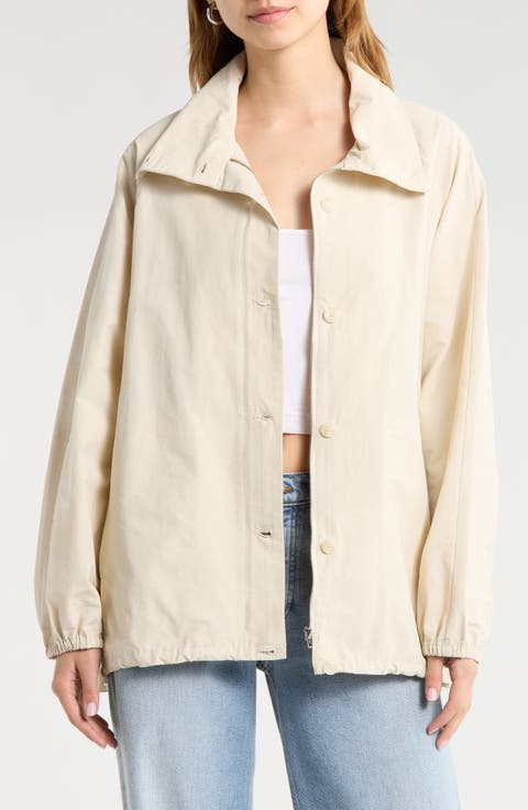 Yareli Oversize Funnel Neck Jacket