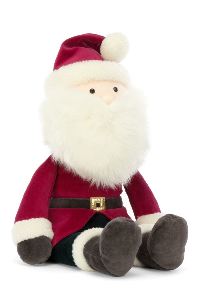 Jellycat Huge Jolly Santa Plush Toy, Main, color,